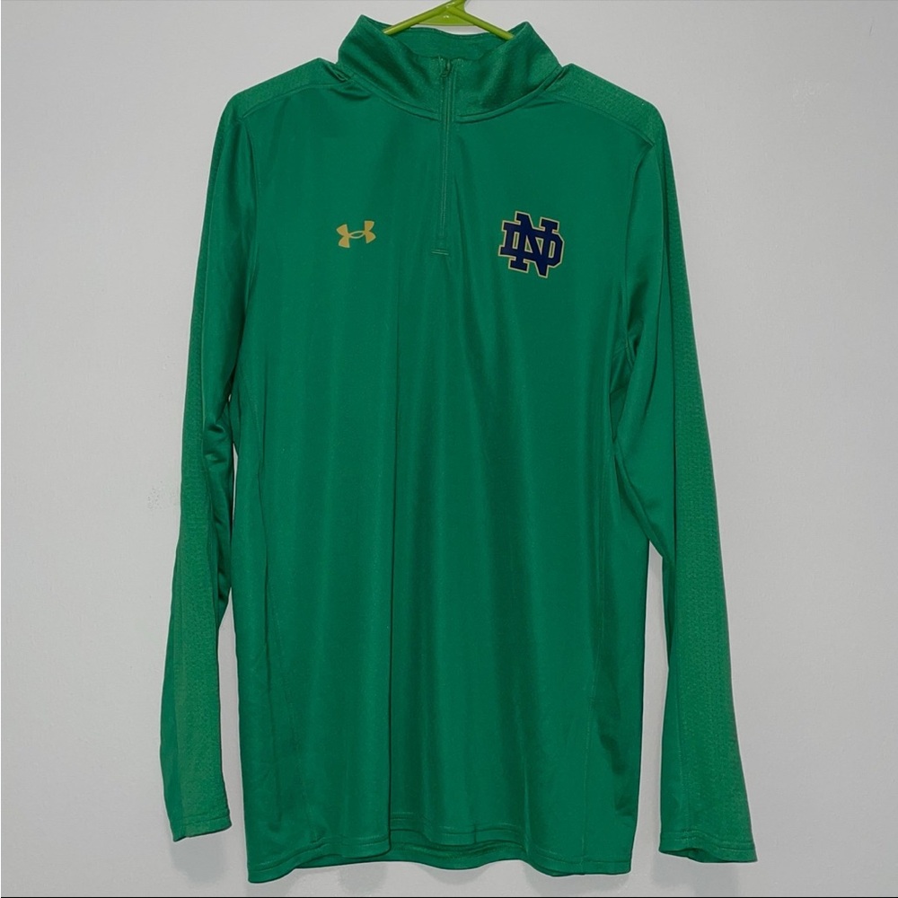 Notre Dame Performance Quarter-Zip - Picture 2 of 8